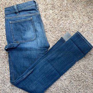 Tory Burch Slim Painter Jean - Size 27